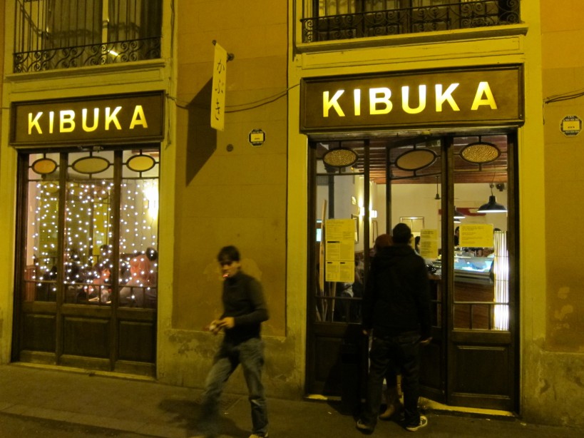 Kibuka, sushi barcelone, restaurant barcelone